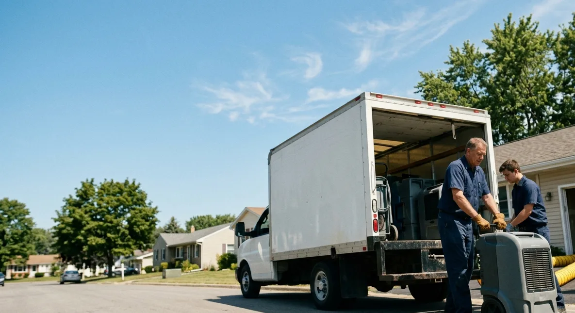 Water Damage Cleanup in Deforest, WI near me